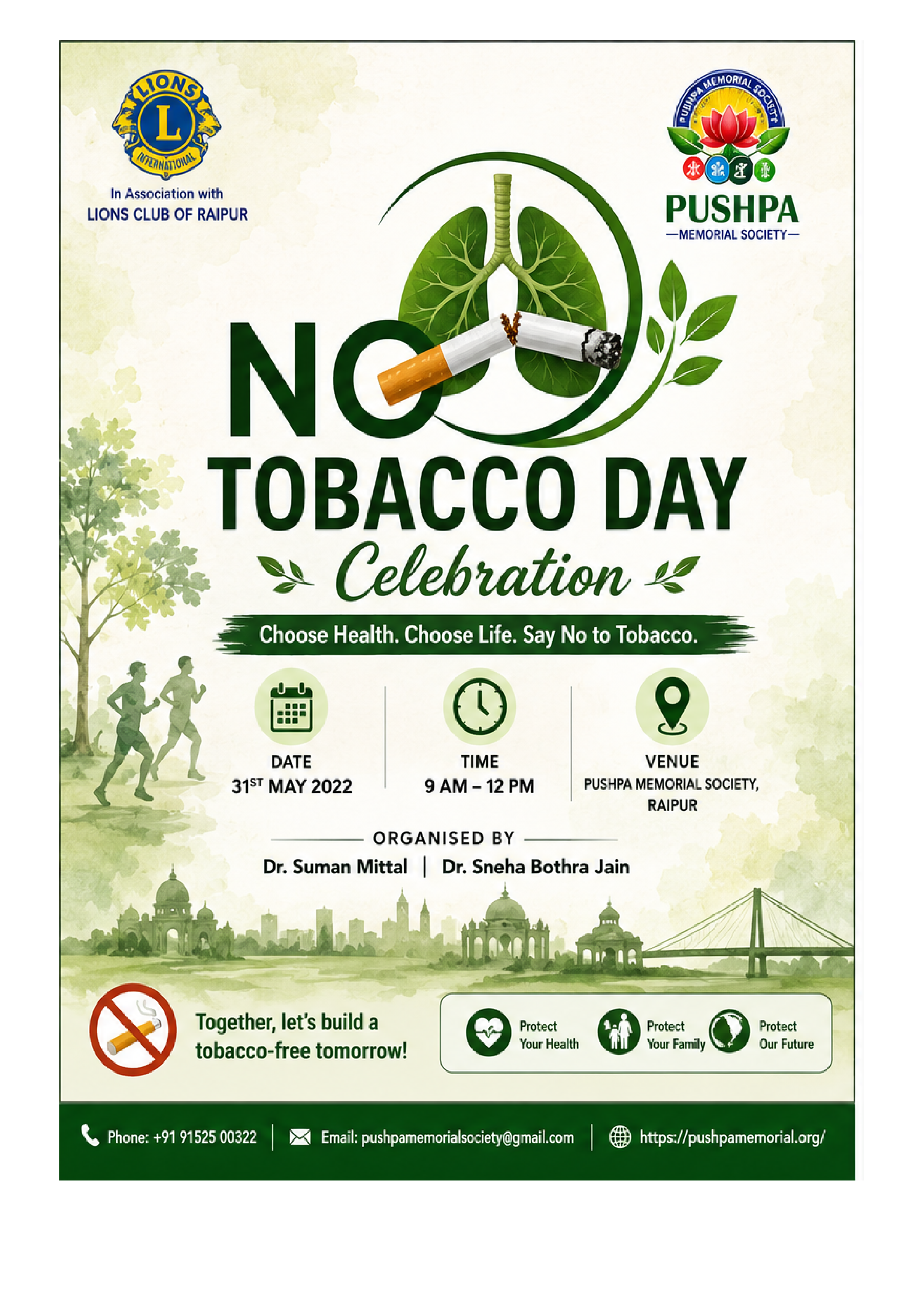 No Tobacco Day Celebration